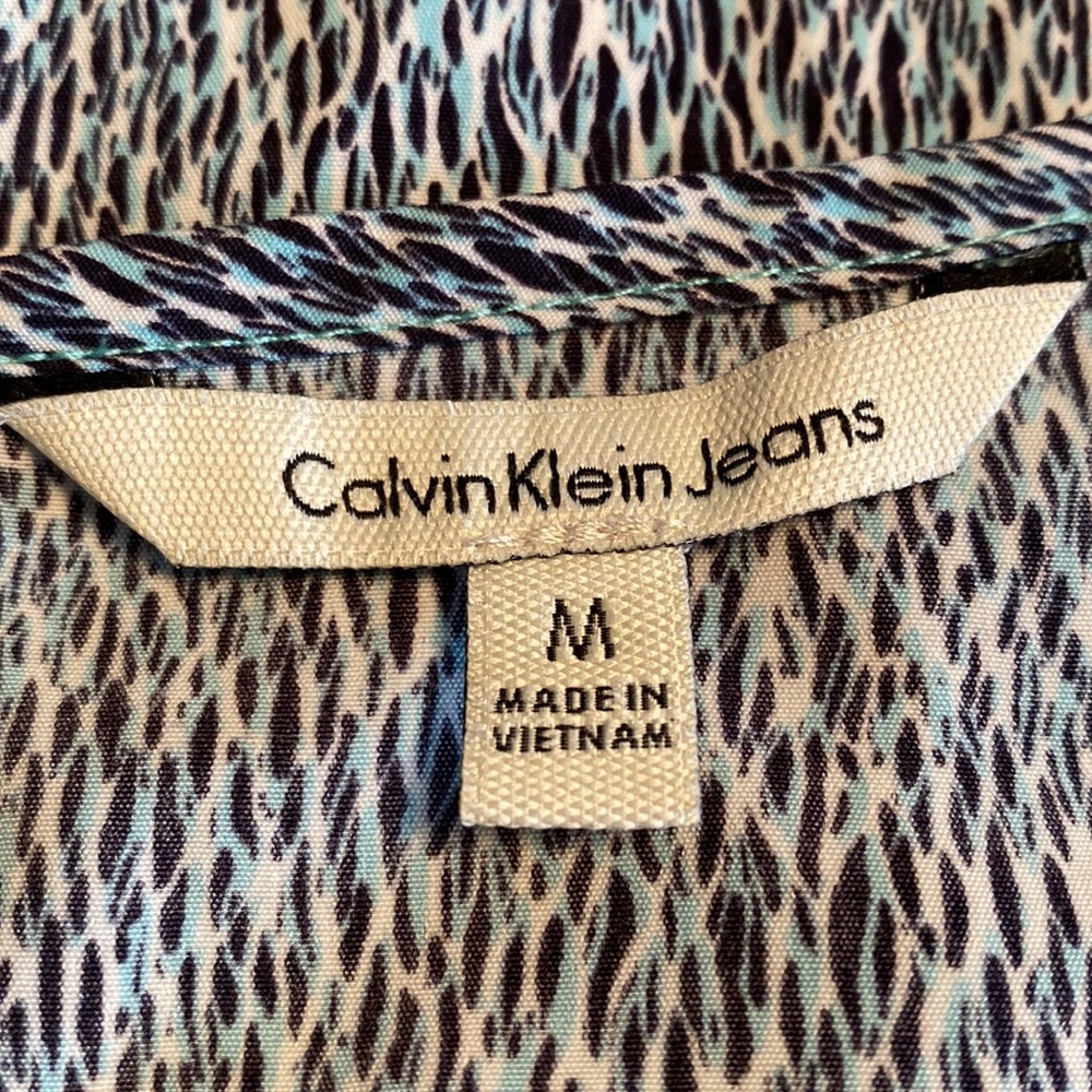CALVIN KLEIN JEANS Top!  Sz M - Picture 9 of 10